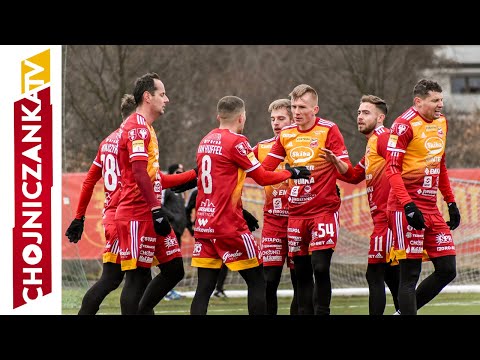 Sparing: Chojniczanka - Radunia Stężyca 5:0 (gole | 21.01.2023)