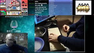 Cleaning a FILTHY Amiga 1000 keyboard and watching some Christmas Demos!