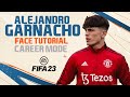 ALEJANDRO GARNACHO FACE FIFA 23 LOOK ALIKE -  Pro Clubs Face Creation CAREER MODE