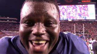 Auburn Celebrates Iron Bowl Victory