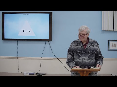 Lesson 5 of Celebrate Recovery: Turn