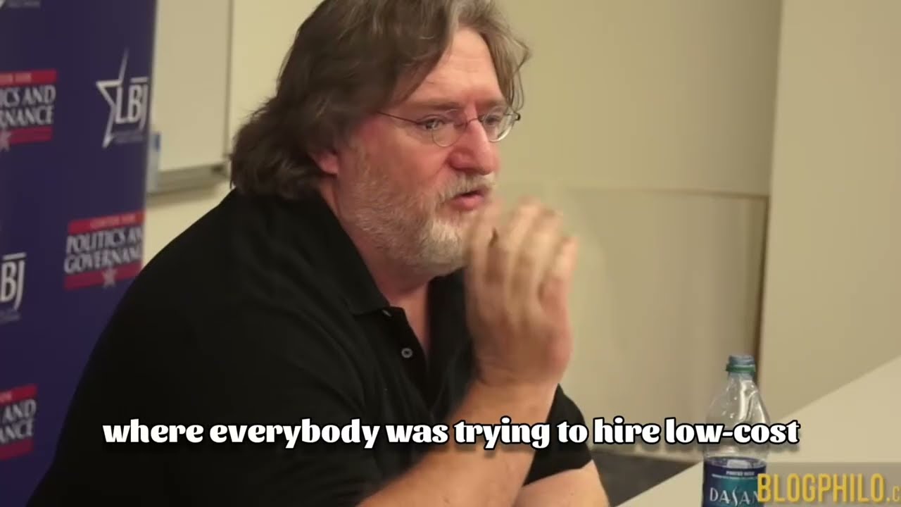 Gabe Newell Explains Why Valve Never Went Public - YouTube