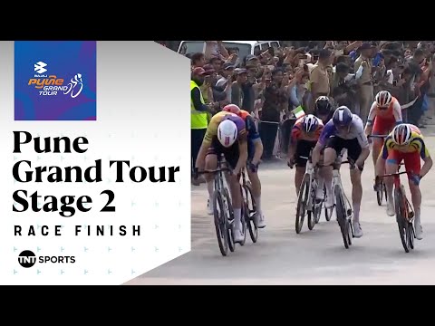 CLOSE BATTLE 😱 | Pune Grand Tour Stage 2 Final KM's | TNT Sports Cycling