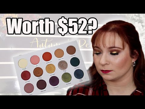 Sydney Grace Autumn's Reign Eyeshadow Palette Review | Collab with Bailey B Video