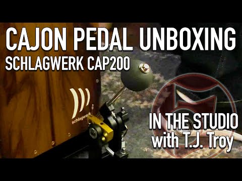 In the Studio with T.J. Troy #5 - Unboxing the Schlagwerk CAP200 Cajon Pedal