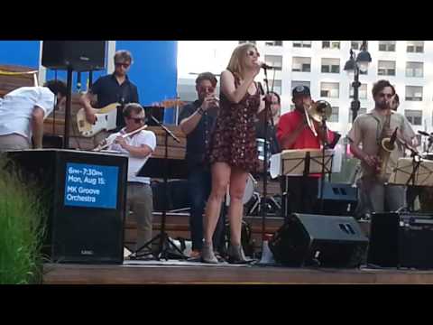 Mrs McQuade and The MK Groove Orchestra Pt 08 34th Street Penn Station Plaza Partnership
