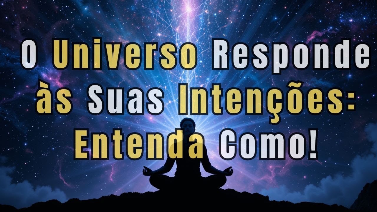 "Descubra o Poder Cósmico da Sua Intenção: Você é o Co-Criador do Universo!"