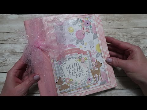 6x8 Premade Baby Girl Scrapbook **Etsy**