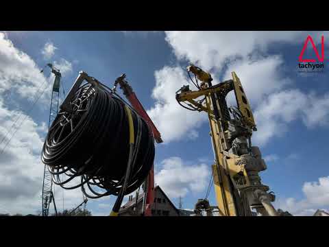 17.09.2021 Tachyon TRT++ thermal response test for geothermal in Mont-sur-Lausanne, VD, Switzerland.