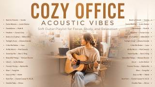 Download lagu Soft Office Acoustic 🌿 | Relaxing Guitar Background Music for Work, Study & Focus mp3