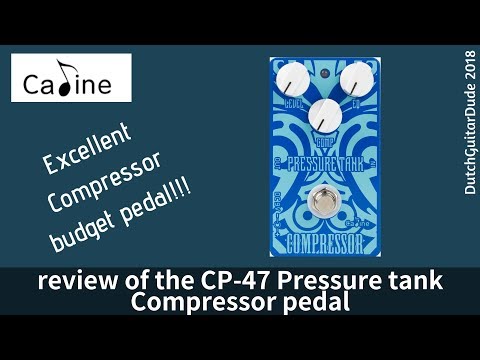 Immagine Caline CP-47 Pressure Tank Diamond Compressor True Bypass, price included Import Duty to USA - 6