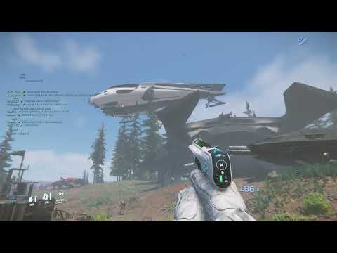 Star Citizen Alpha 3.17.2 PTU - Mini Ship Meet at Microtech River at 120~ Players Server