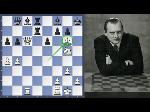 Alekhine's DEADLY attack (Alexander Alekhine vs Akiba Rubinstein)
