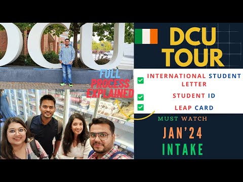 DCU Campus Tour & Student Essentials:A Guide for Upcoming 2024 Students in Dublin, Ireland🇮🇪🕉Vlog 04