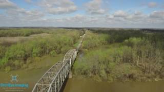New Harmony Bridge Inspection Footage