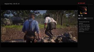 Red Dead Redemption 2 LiveStream Gameplay Arthur's Revenge