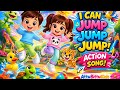 I Can Jump Jump Jump Kids Action Song Learn Actions With Attu Bittu