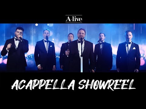 Maske für A-Live Acappella Showreel