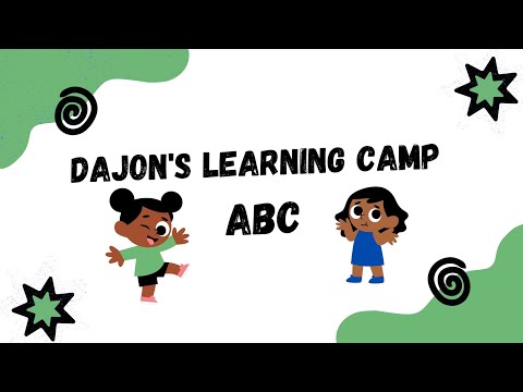 ABC Song | Dajon’s Learning Camp | Alphabet Nursery Rhyme for Kids