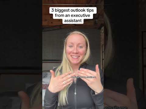 Microsoft Outlook Tips From An Executive Assistant