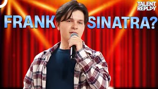 What a Voice! 19-Year-Old Noah Kosta Sings Like Frank Sinatra! | Canada&#39;s Got Talent