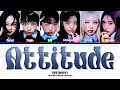 IVE 아이브 ATTITUDE Color Coded Lyrics
