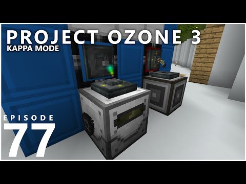 Project Ozone 3 Kappa Mode - STONEWORK [E77] (Modded Minecraft Sky Block)