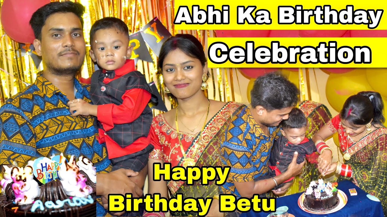 Abhi Ka Birthday Celebration 🥳 || Happy Birthday Betu ||