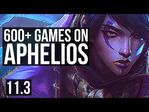 APHELIOS & Thresh vs CAITLYN & Seraphine (ADC) | 4/0/3, 600+ games | KR Diamond | v11.3