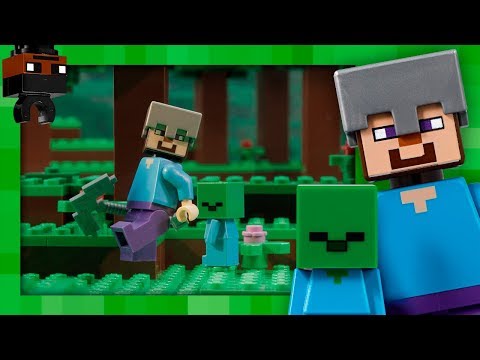 Vidéo LEGO Minecraft 21141 : La grotte du zombie