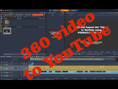 Creating 360 Videos for YouTube with Pinnacle Studio 22