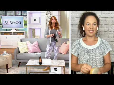 Earth Origins Leather Whipstitch Flats - Fable on QVC