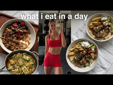 WHAT I EAT IN A DAY | healthy + high protein meals to stay lean