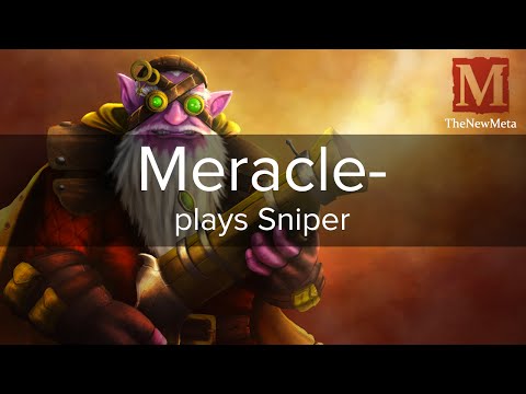 [Perfect] Meracle plays Sniper (28-0-9) Full-game
