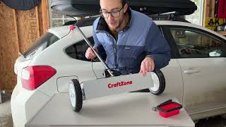 CRAFTZONE Magnetic Sweeper - Easy Cleanups!