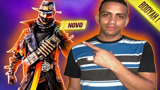 FREE FIRE AO VIVONOVA SKIN DO COWBOY DE VOLTA SER !!!