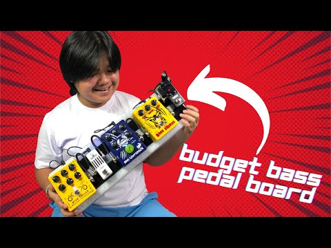 Budget Bass Pedalboard