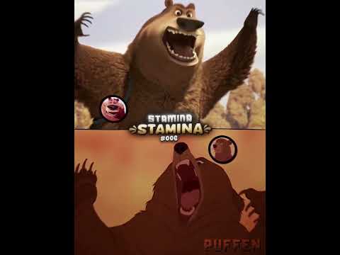 Boog Vs Kenai #meme #edit #disney #sony #columbia #brotherbear #openseason