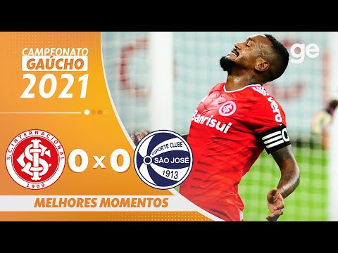 INTERNACIONAL 0 X 0 SÃO JOSÉ | MELHORES MOMENTOS...