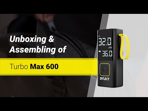 DYLECT - Turbo Max 600 | Tyre Inflator | Unboxing and Assembly | Think Beyond