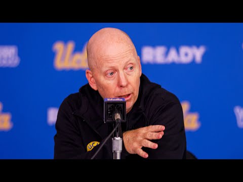 UCLA M. Basketball Postgame - Coach Cronin, vs. Northwestern (Jan. 24, 2026)