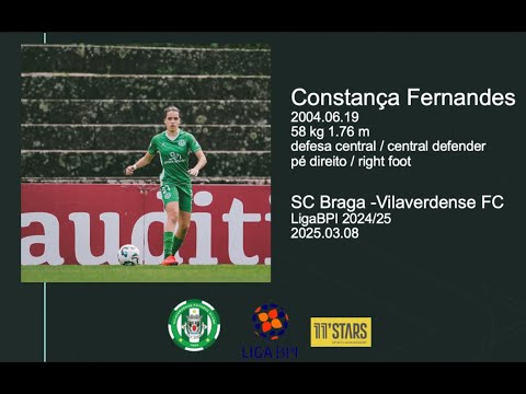 Constança Fernandes - SC Braga x Vilaverdense - Liga BPI 202425
