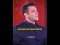 Salman Bhai Toh Personal Ho Gaye ️ Salmankhan Srk Aapkiadalat Rajatsharma Bollywood Fyp