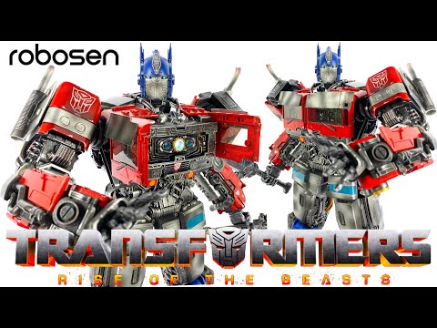 WOW! Robosen Transformers RISE OF THE BEASTS Signature Series OPTIMUS PRIME Interactive ROBOT Review
