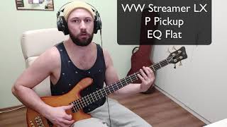 Video thumbnail for Warwick Streamer LX &  Rockbass Streamer NT Comparison by Béla Jámbor