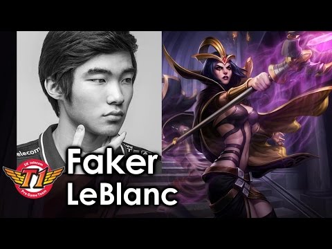 Faker picks LeBlanc