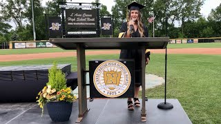 Sam Kesek Singing Good Riddance by Green Day - L'Anse Creuse High School North Graduation 06/07/2021