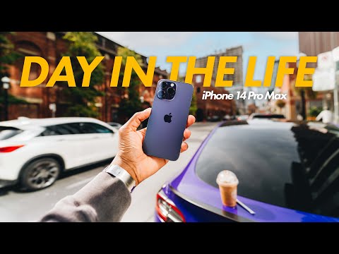 iPhone 14 Pro Max - Real Day In The Life Review (Battery & Camera Test)