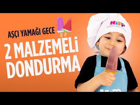 Çocuklar için Sadece 2 Malzeme ile Pratik ve Sağlıklı Dondurma Tarifi  #oyunarkadaşımgece