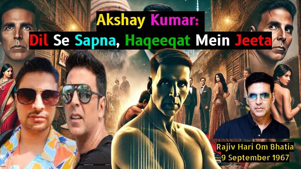 Akshay Kumar: The Journey of a True Bollywood Legend | From Chandni Chowk to Global Stardom.